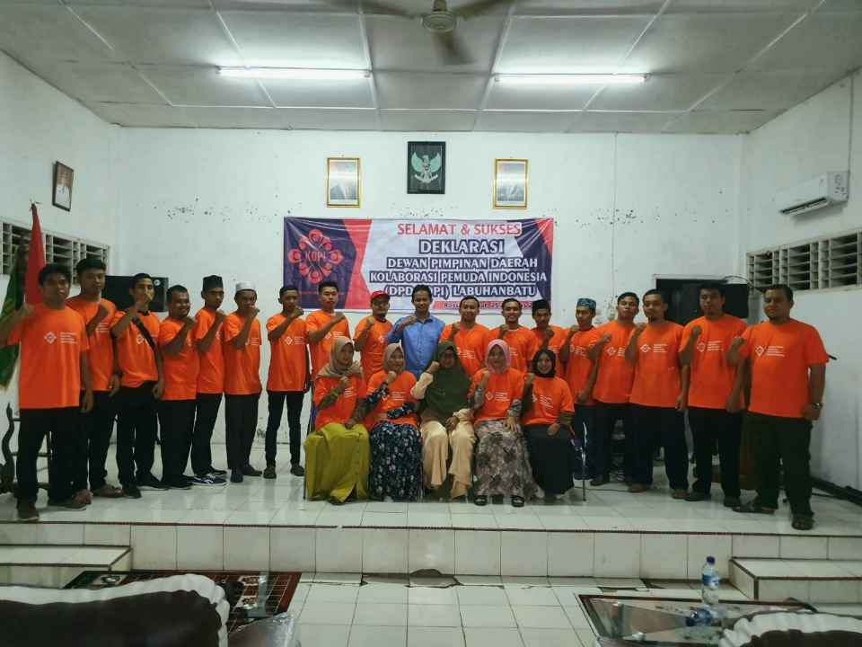 OKP Kolaborasi Pemuda Indonesia (KOPI) Deklarasikan Diri Di Labuhanbatu