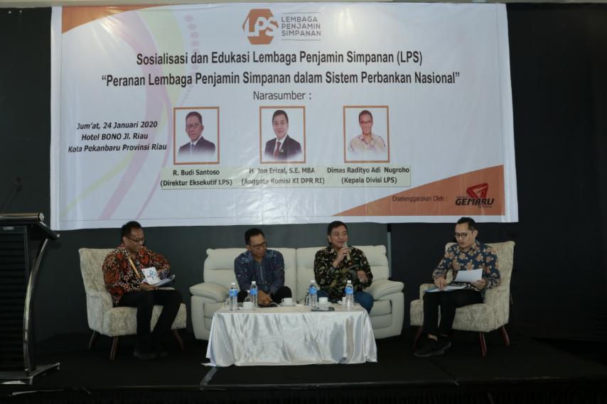 Lembaga Penjamin Simpanan (LPS) Gandeng Komisi XI DPR RI Lakukan Sosialisasi