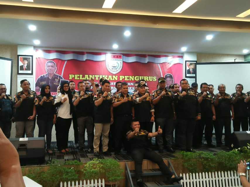 H. Markoni Koto SH, Lantik Pengurus DPW PEKAT IB RIAU Priode 2018 - 2023