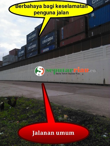 Selain Drainase Bermasalah, Masyarakat juga keluhkan Tembok Besar PT. HABI