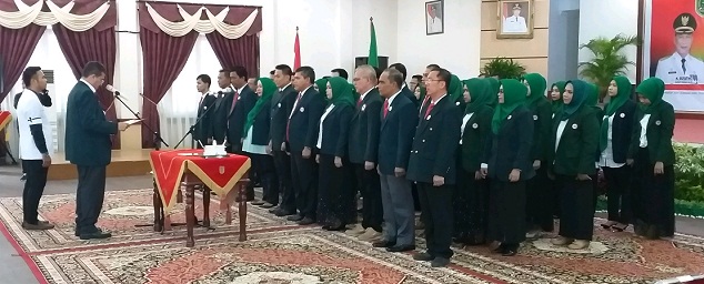 Kembali Dipimpin Suratmin, Pengurus IDI Rohil Dilantik
