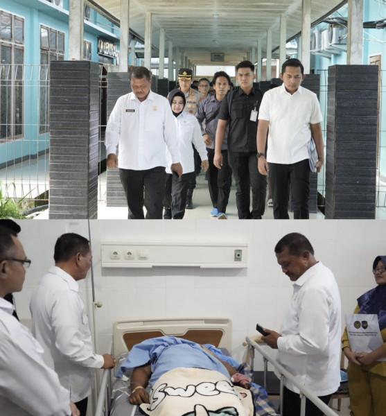 TIBA DI NABIRE, DIRJENPAS LANGSUNG SAMBANGI PETUGAS LAPAS YANG TERLUKA