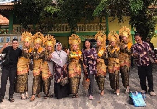 SMKN 1 Dumai Juara Tiga Lomba Tari Persembahan Se Riau.