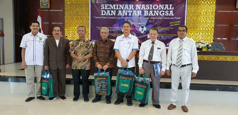 IP Pascasarjana UIR Bahas Evaluasi Pemilu Serentak Bersama 4 Pakar dari 2 Negara