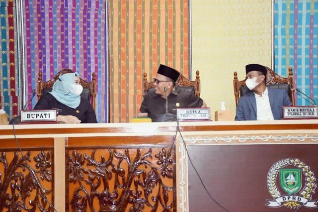 Bupati Apresiasi Kinerja Pimpinan dan Anggota DPRD Bengkalis