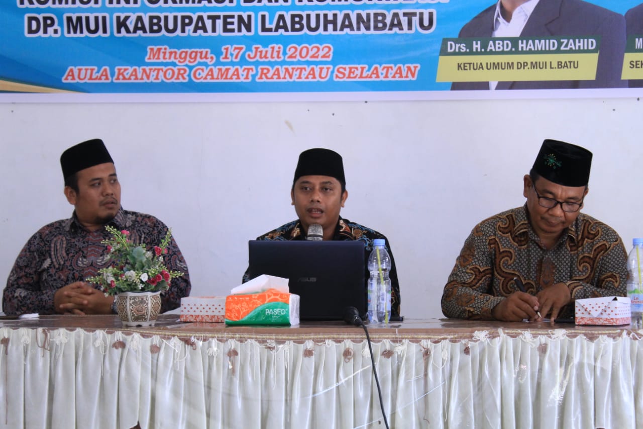 Plt. Dinas Kominfo jadi Narsum dalam Pelatihan Jurnalistik Islami