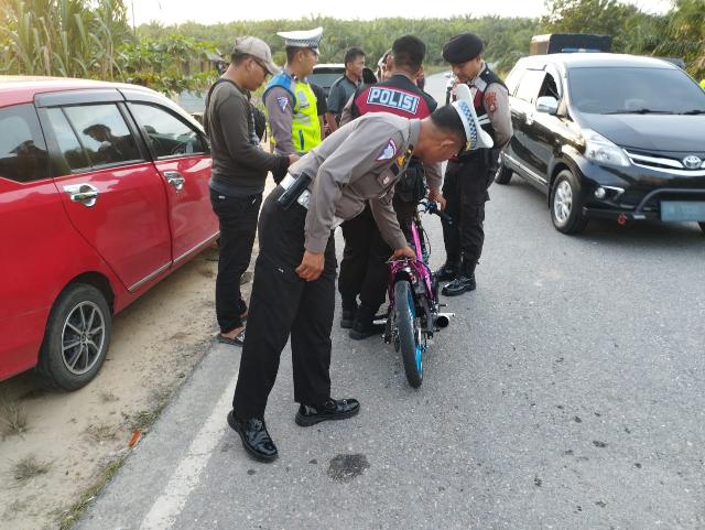 Sisir Tempat Ajang Bali, Tim Gabungan Polsek Mandau Berhasil Amankan Belasan Kendaraan Bermotor