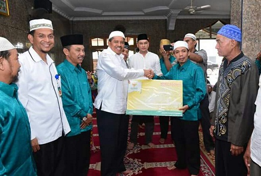 Di Tualang Hanya Terkumpul Rp 164.374.000, Alfedri: Dimana Kita Dapatkan Rizki, Disitu Kita Berzakat