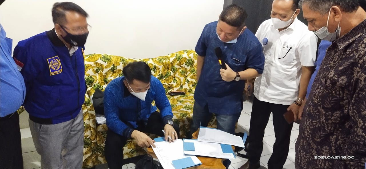 Pendiri Partai UKM Resmi Tanda Tangani Berita Acara AD/ART, Susunan Pengurus, Lagu Mars dan Tanda Ga