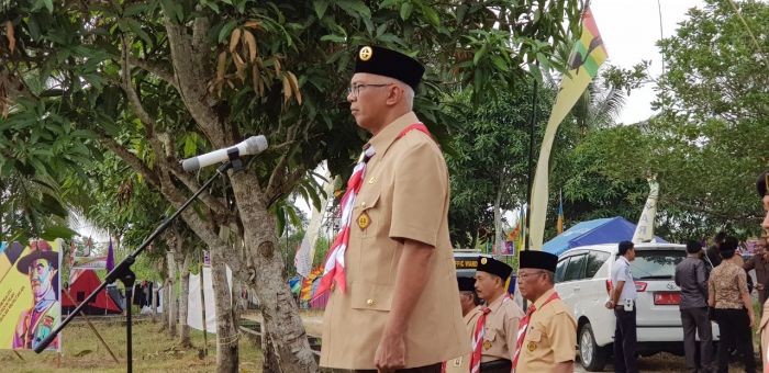 Rudiyanto Buka Kemah Prestasi Terpadu Gerakan Pramuka