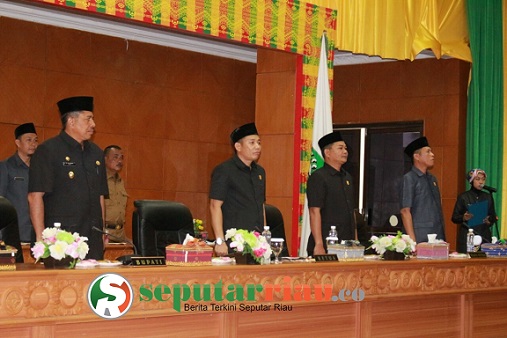 Ketua DPRD Siak Indra Gunawan SE, Pimpin Langsung Sidang Rapat Paripurna