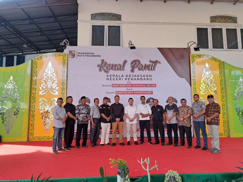 Silaturahmi Forum RT RW Pekanbaru dengan PJ Wako  Risnandar Mahiwa SSTP, M.Si