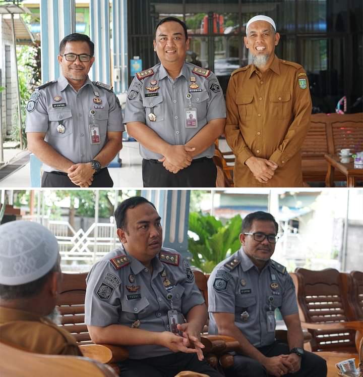 Perkuat Sinergi, Karutan Dumai Lakukan Silaturahmi ke Walikota Dumai.