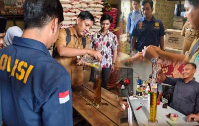 Cegah ‘Penyunatan’ Takaran Minyakita, Polres Bengkalis Sidak ke Pasar Hingga Suplier