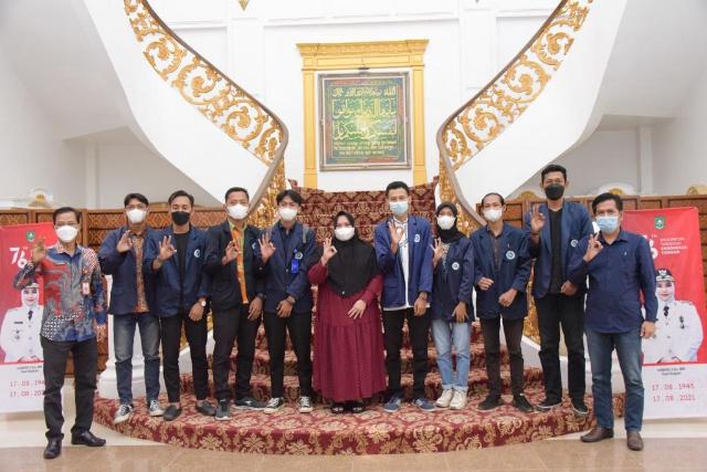 Bupati Kasmarni Terima Audiensi Aliansi Mahasiswa Politeknik Bengkalis