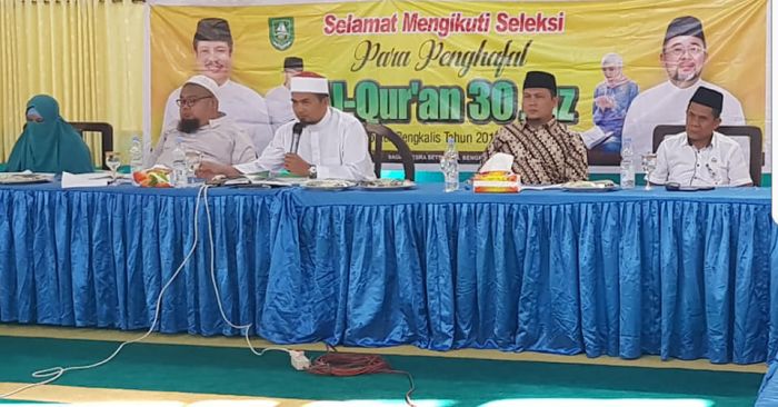 40 Hafiz Al-Quran Se-Kabupaten Bengkalis Ikuti Seleksi Reward