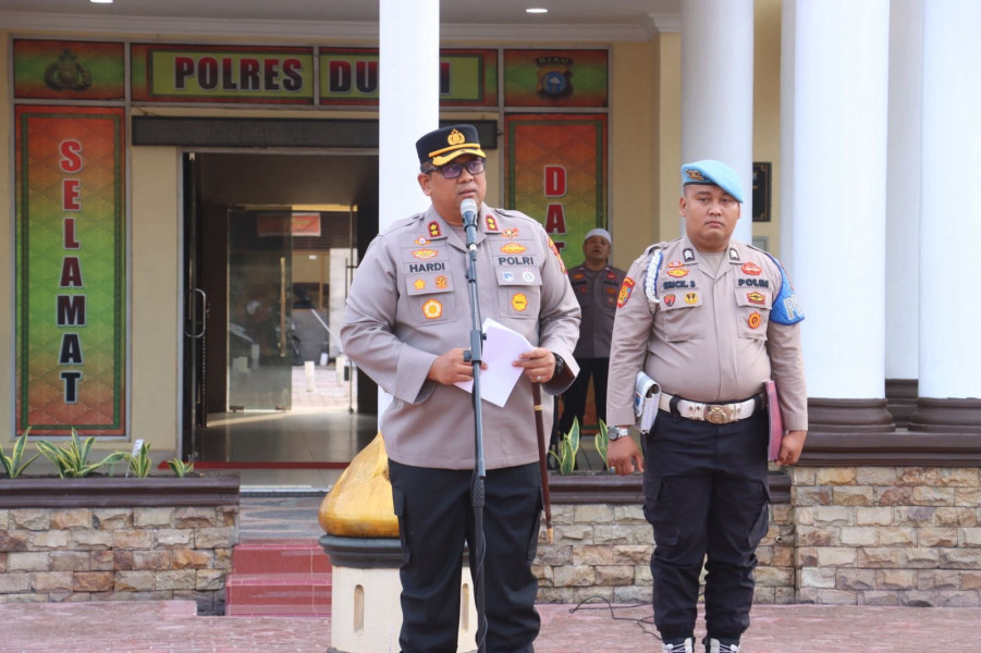 Polres Dumai  Gelar Operasi Tertib Ramadhan Lancang Kuning 2025.