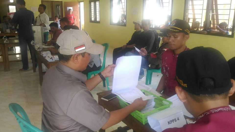 Bawaslu Monitoring 4 TPS yang Melakukan PSU