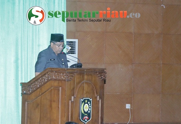 Sekda Siak Sampaikan 7 Ranperda ke Dewan