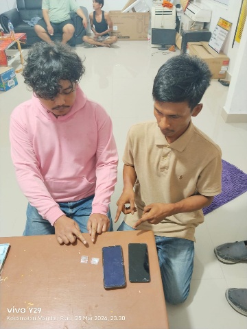 Dua Tersangka Diamankan Polisi, Saat Transaksi Jual Beli Narkotika Jenis Sabu
