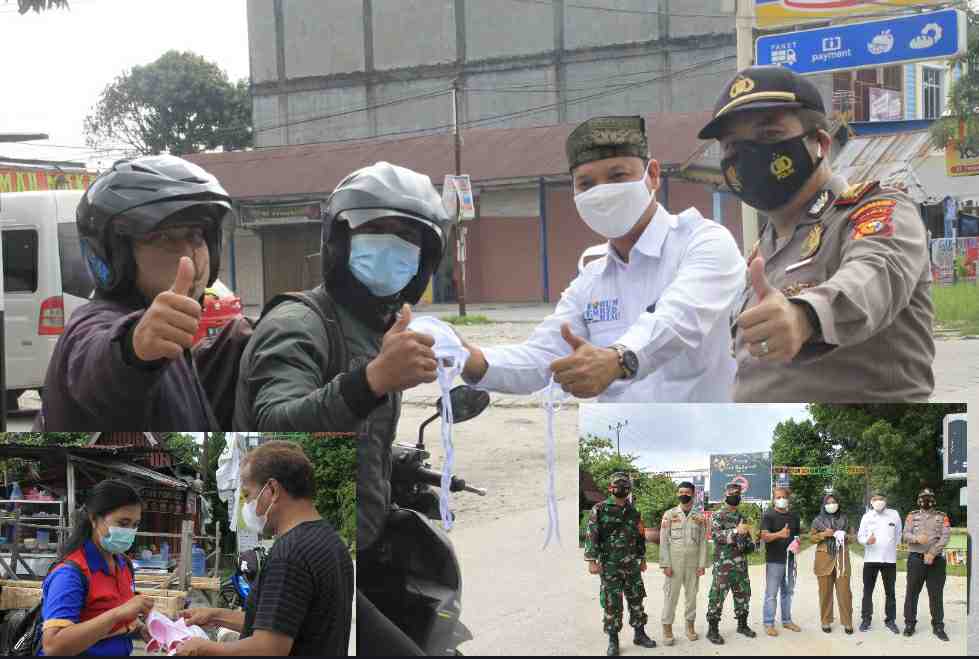 Antisipasi Covid-19, FPR Bagi 2.500 Masker Secara Gratis