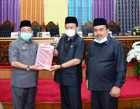 DPRD Gelar Rapat Paripurna Penyampaian Ranperda Perubahan APBD TA 2020