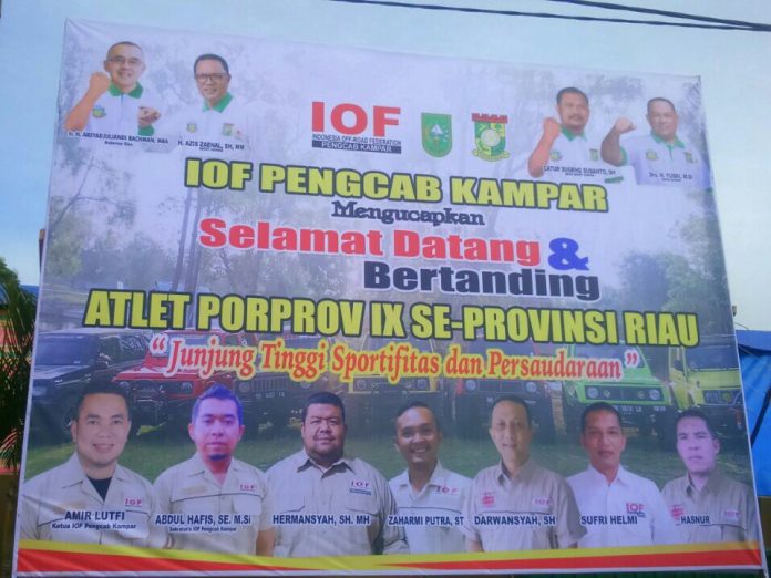 IOF Kampar Siap Sukseskan Porprov Riau IX 2017