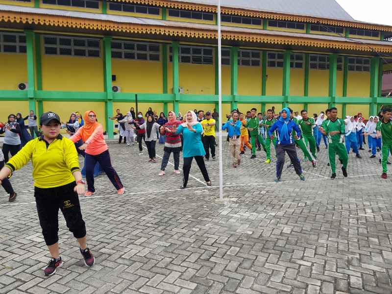 Dinas Kebudayaan Riau Luncurkan Senam Lagu Melayu