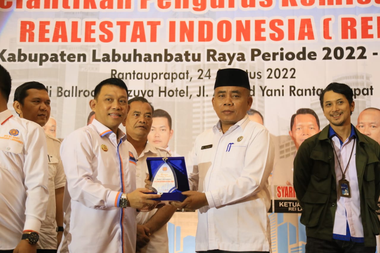 Staf Ahli Bupati Hadiri Pelantikan Pengurus Komisariat Realestat Indonesia (REI)