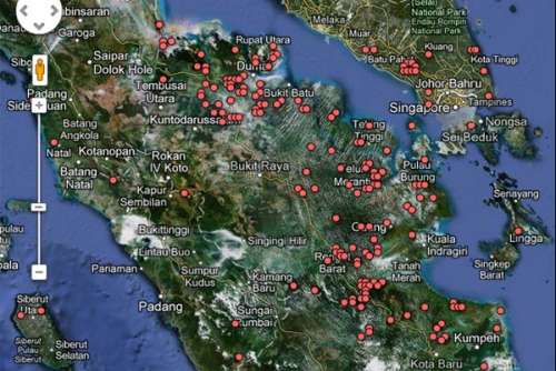 37 Titik Api Terdeteksi Di Riau
