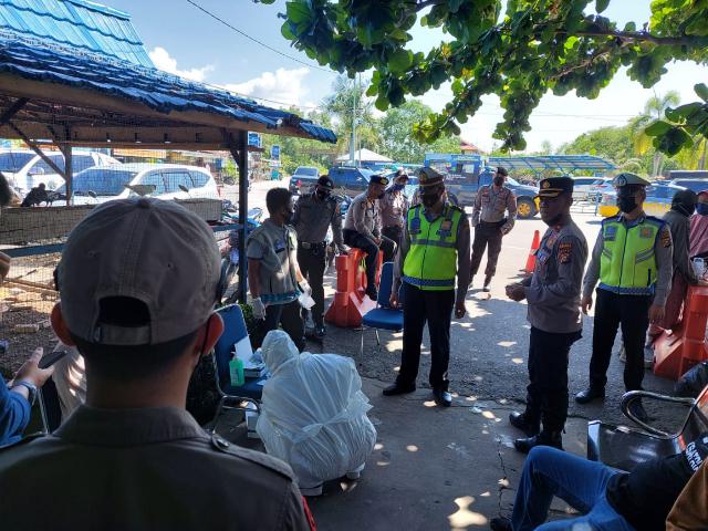 Polres Bengkalis Lakukan Operasi KRYD Serta Tingkatkan Prokes Covid-19