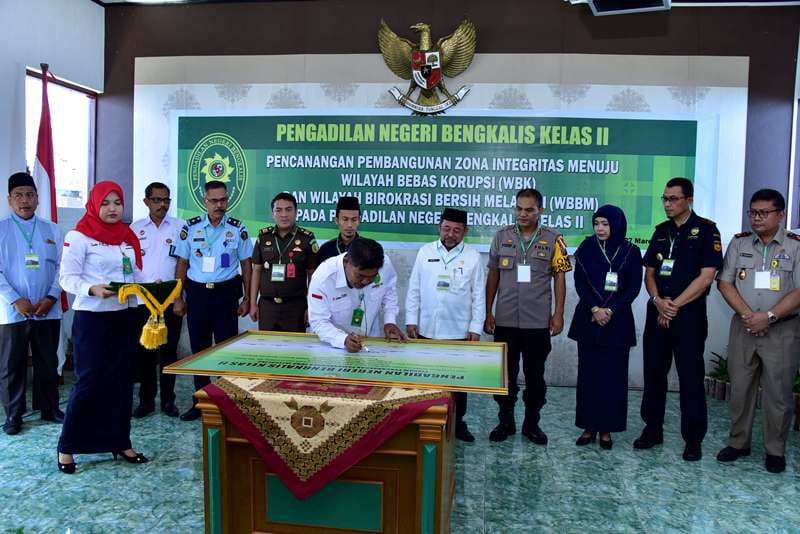 PN Bengkalis Berhasil Meraih Gelar Akreditasi Dengan Prediket A