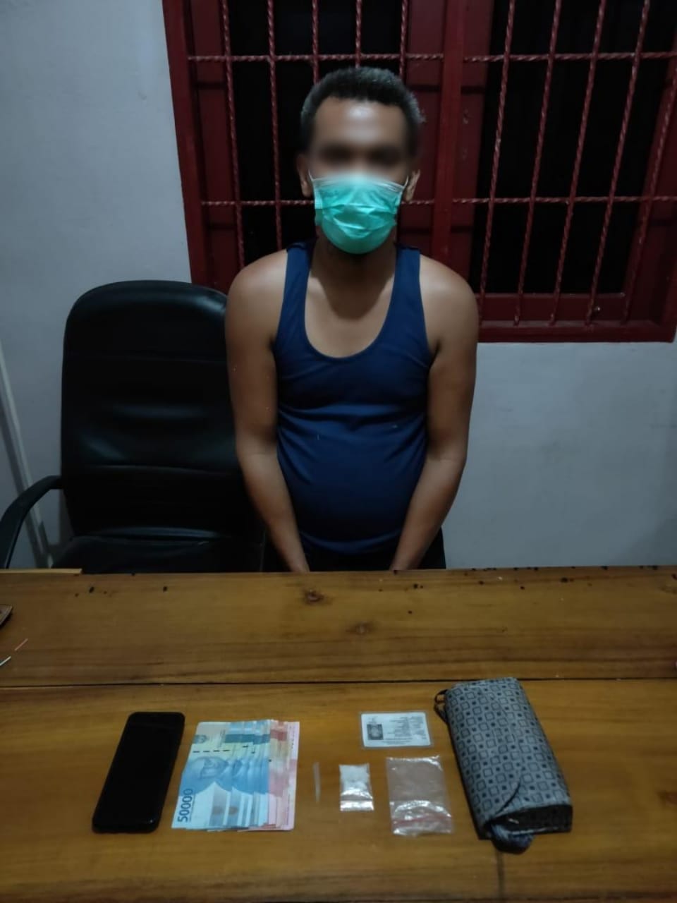 Polisi Tangkap Pria Diduga pengedar Sabu Dari Hasil Pengembangan