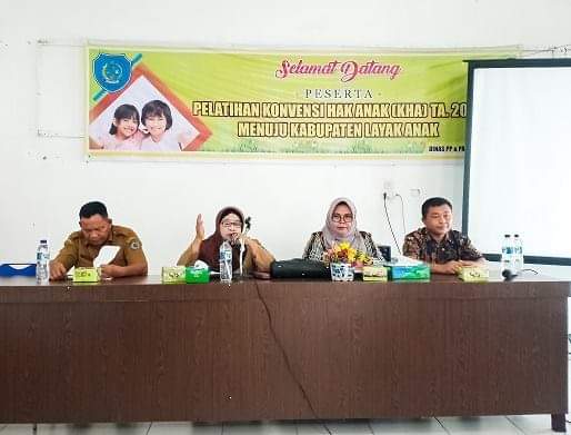 Dinas P3A Labuhanbatu Gelar Pelatihan Konvensi Hak Anak