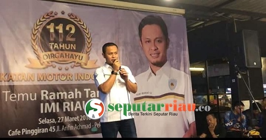 Ramah Tamah Bersama IMI Riau di Warkop 45 Berlangsung Meriah