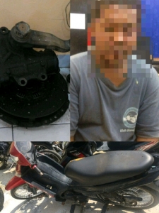 Nekad Mencuri Onderdil Mobil Untuk Memenuhi Kebutuhan Pribadi