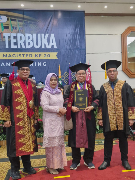 Universitas Lancang Kuning Mewisudakan 895 Orang pada Periode Ganjil 2024/2025