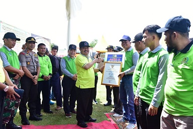 Bupati Bengkalis Buka BBGRM Ke-16 Tingkat Provinsi Riau