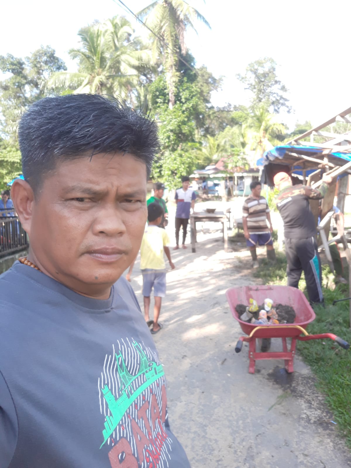 Wujudkan Perubahan Desa, Dedi Kandar Sy SH Calon Kades Sungai Rambai Rangkul Warga