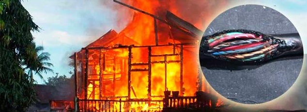 Akibat Korsleting Listrik,  Toko Pakaian di Jalan Hangtuah Ludes Dilalap Api