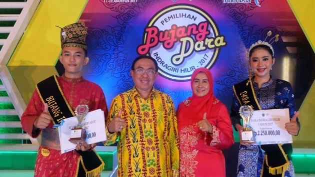 Pemilihan Bujang Dan Dara Inhil 2017, Bupati Wardan, Ajang Ini Sudah Menjadi Tradisi