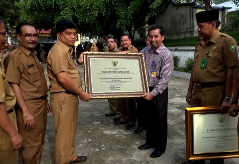 SMK Labor Menerima Penghargaan Dari Kementerian dan Kebudayaan