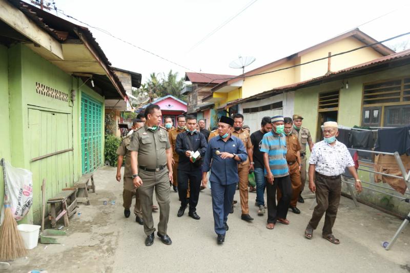 Pemkab Labuhanbatu Sampaikan Bela Sungkawa Ke Korban Kebakaran