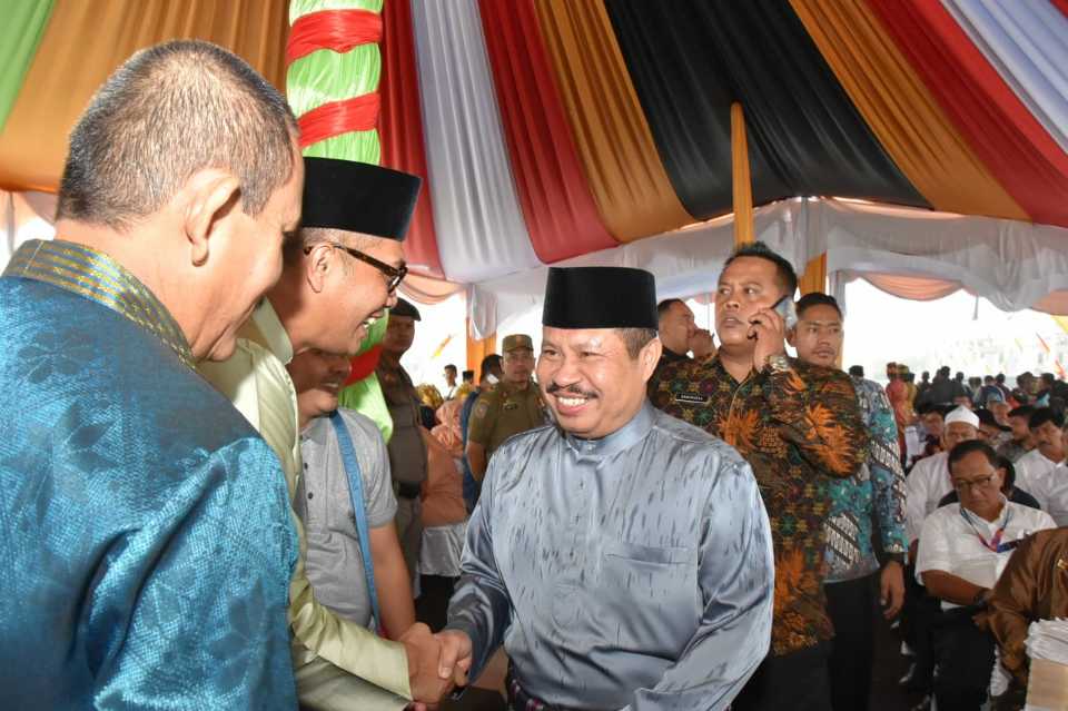 Bupati Bengkalis Hadiri Peresmian Jembatan Abdul Jalil Alamuddin Syah