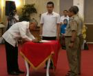 Pisah Sambut Kepala BPN Riau, Jalan Tol dan Pungli Jadi Prioritas