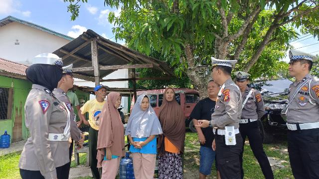 Wujudkan Situasi Kamseltibcar, Satlantas Polres Bengkalis Cooling Sistem Tahapan Pilkada 2024
