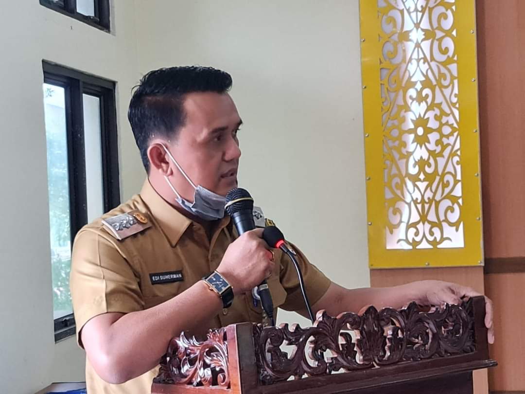 Camat Binawidya  : Siap Sukseskan Vaksinasi Merdeka !