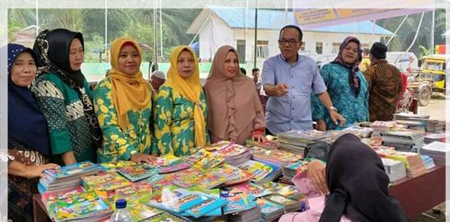 Dinas Perpustakaan Labuhanbatu Resmikan Perpustakaan Di Lingga Tiga