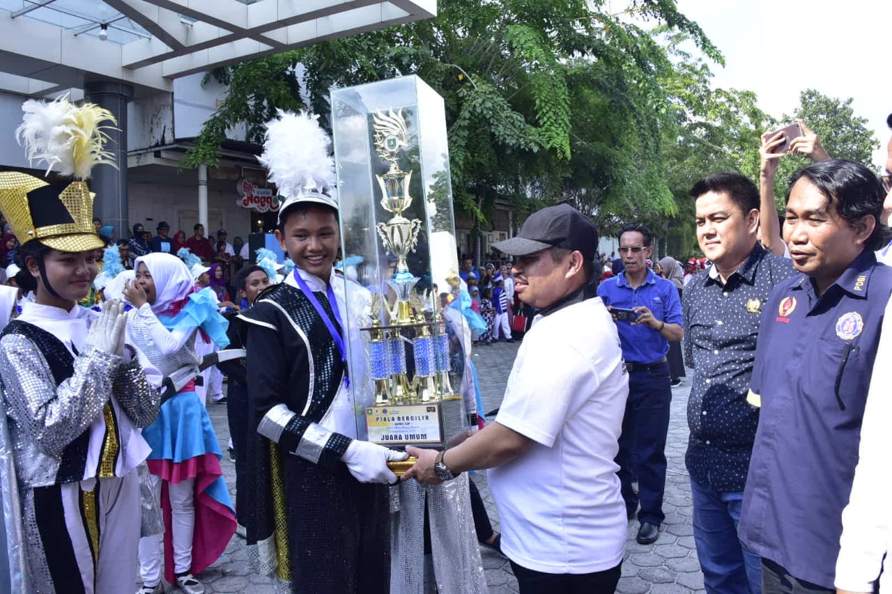 Bupati Cup Duri Marcing Band Competition 2019, Resmi Ditutup Amril Mukminin