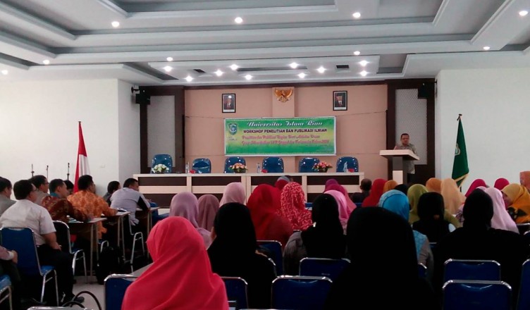 150 Dosen Muda UIR Hadiri Workshop Penelitian dan Publikasi Ilmiah